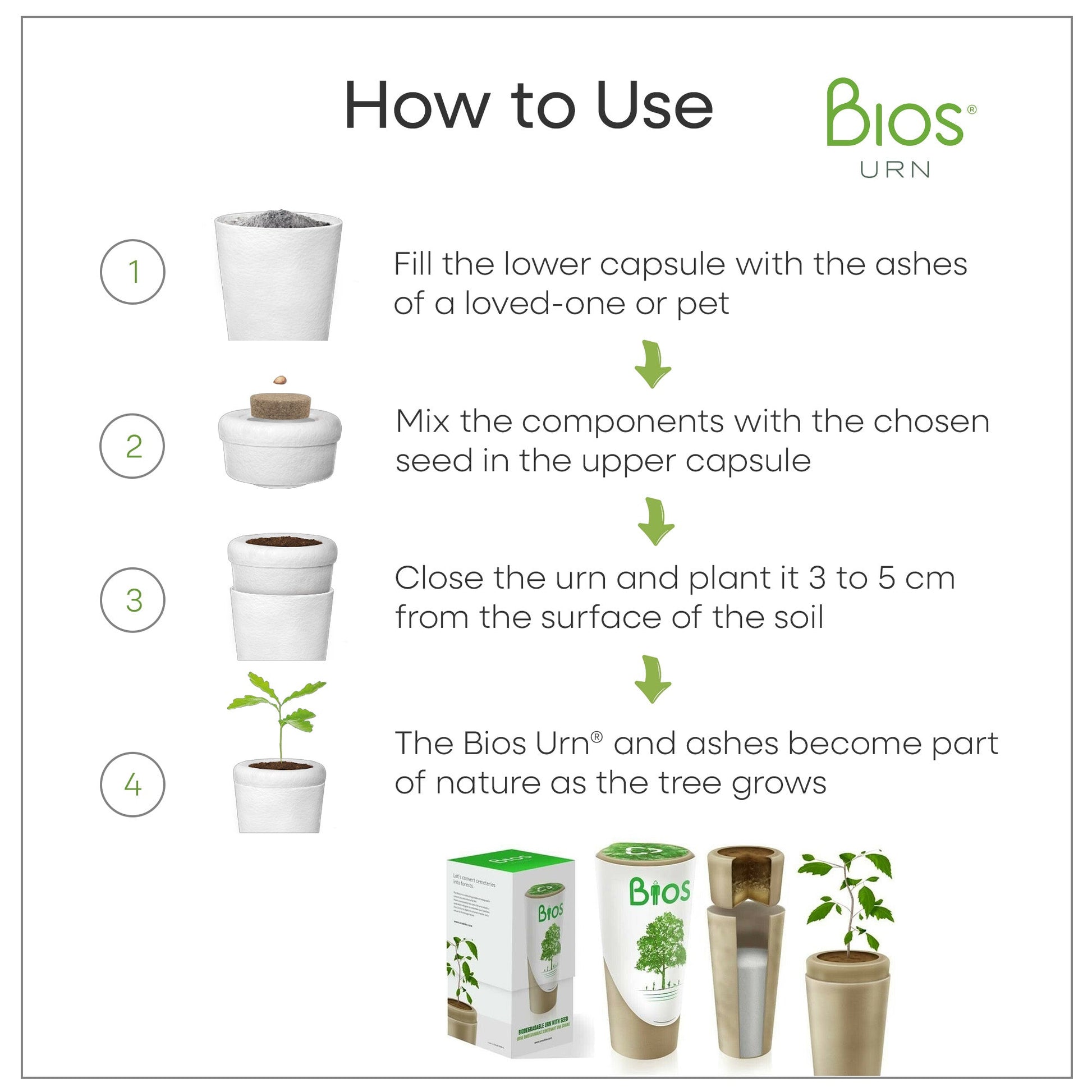 Bios Urn for Humans - My Store