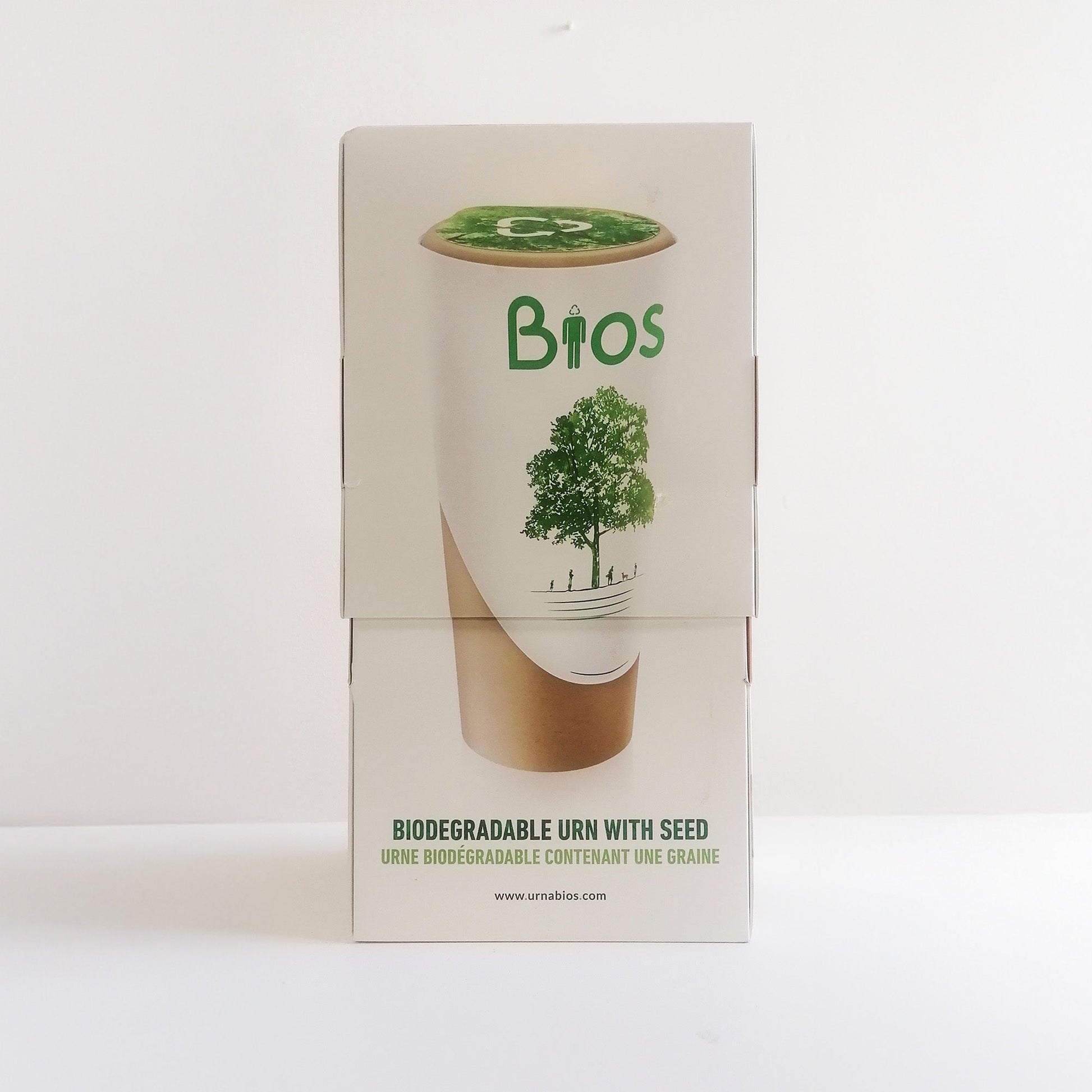 Biodegradable Bios Urn for Humans - Outer Packaging - Bloom Again