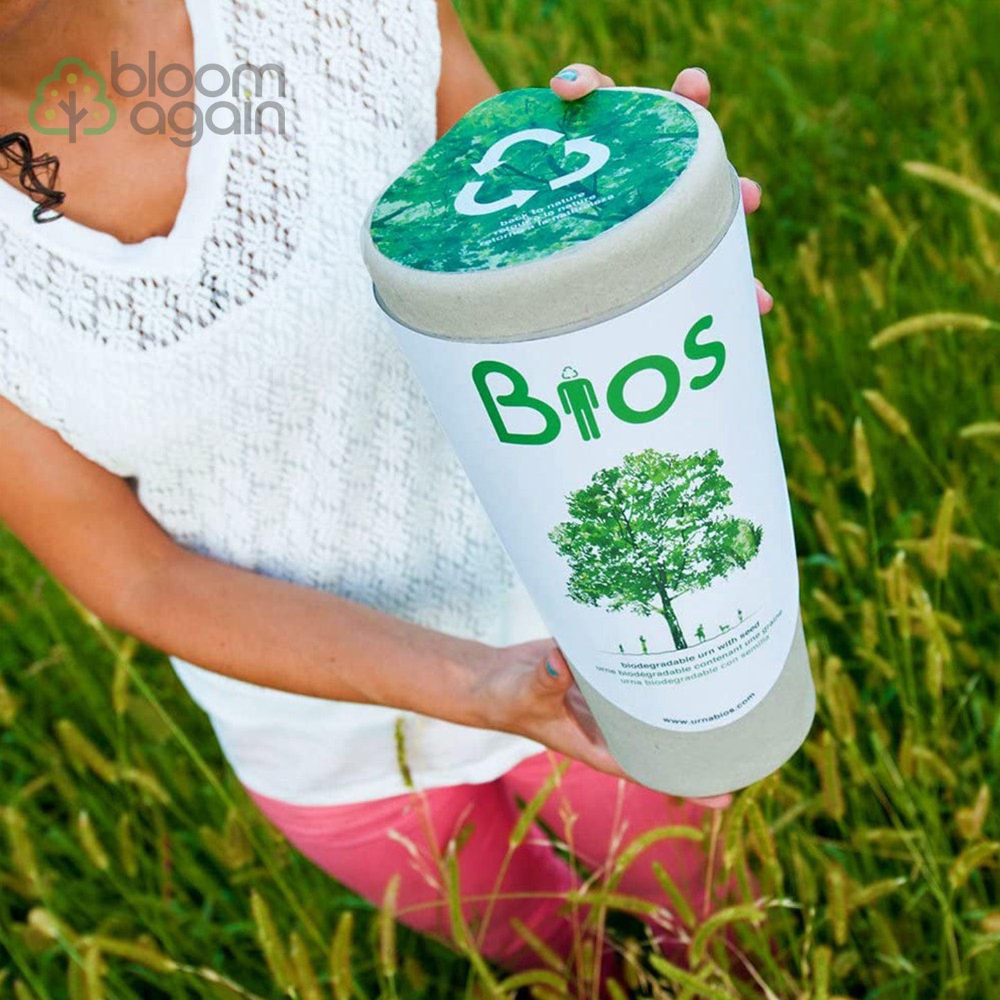 Biodegradable Bios Urn for Humans and Pets - Bloom Again